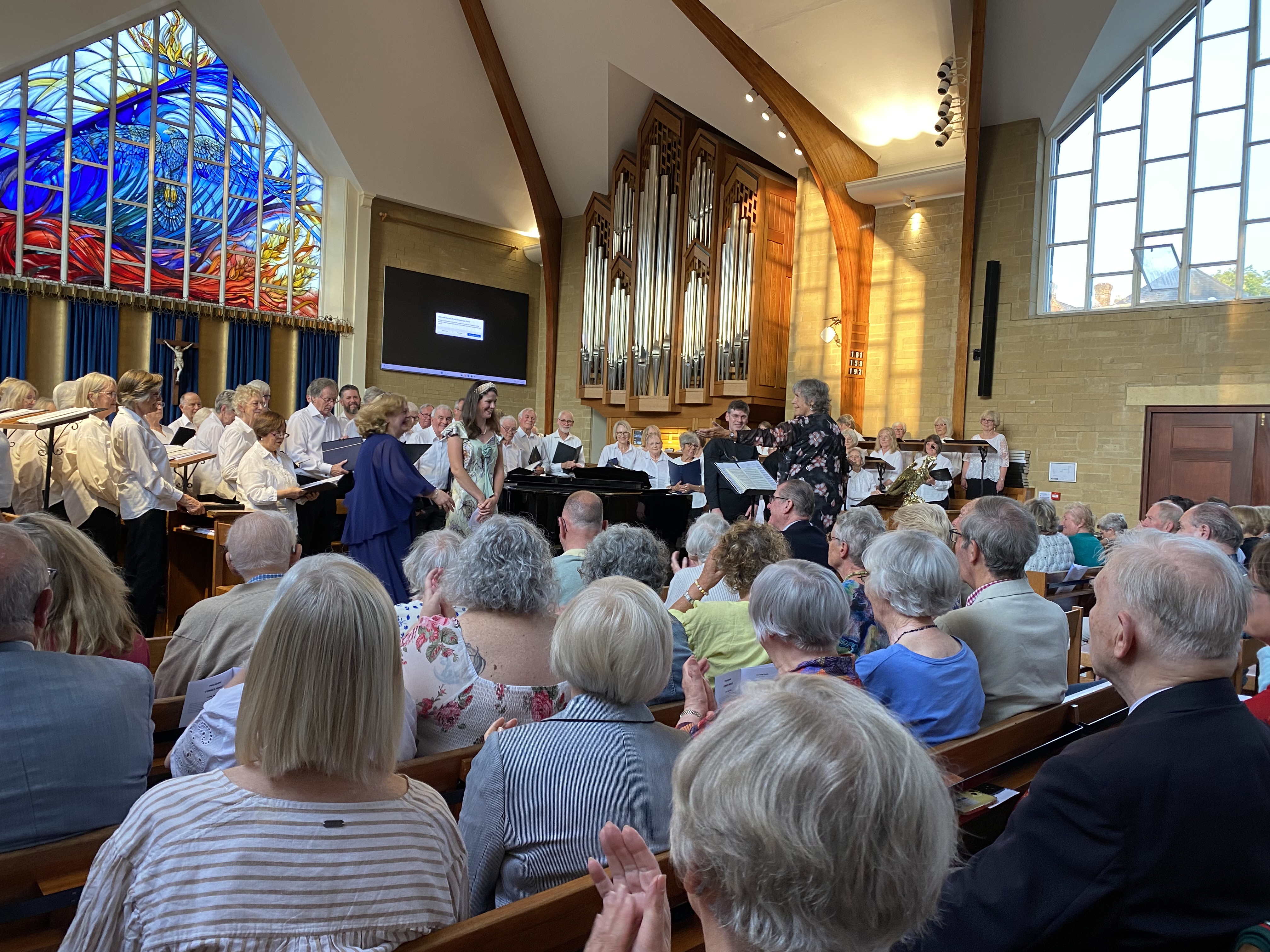 Horsley Choral Society’s Musical Director Bows Out in Style